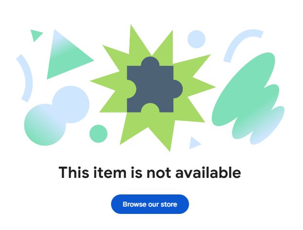 no longer available
