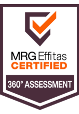 Distintivo MRG Effitas Certified para avaliação de 360 graus